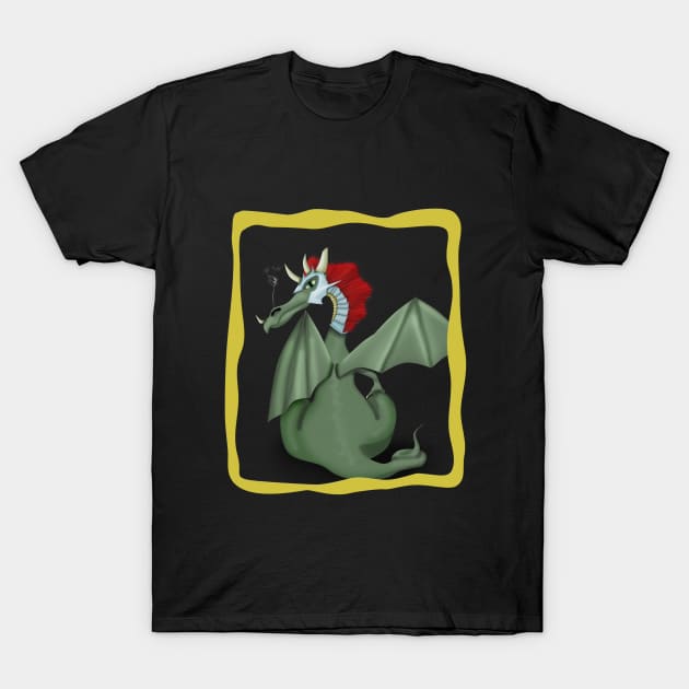 Dragon Frame T-Shirt by desireatin